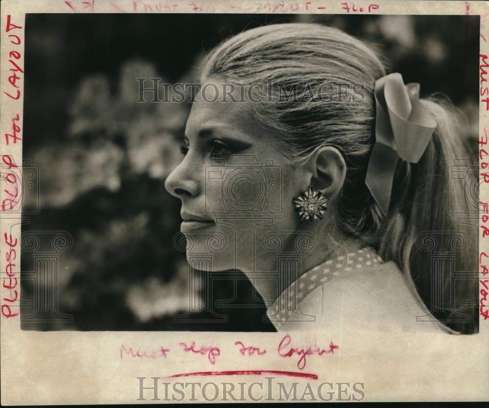 1970 Press Photo Princess Luciana Pignatelli of Rome in Houston - hca77266