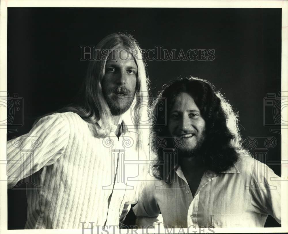 1979 Press Photo Entertainer Craig Calvert and Vince Bell - hca77514- Historic Images