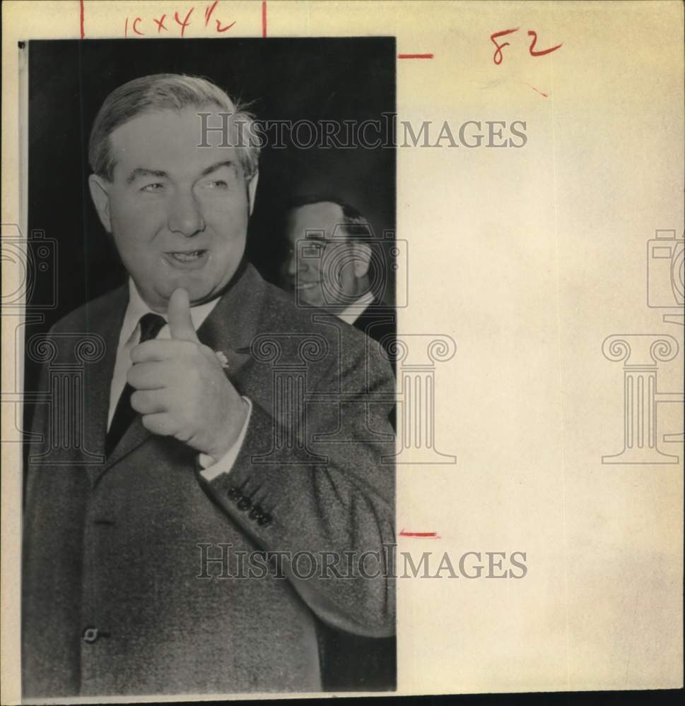 1967 Press Photo James Callaghan, Britain&#39;s Chancellor of the Exchequer