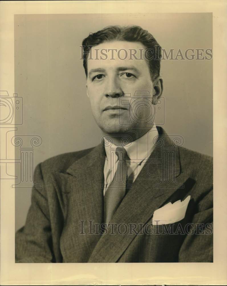 1950 Press Photo George Carmack, editor for the Houston Press - hca78193