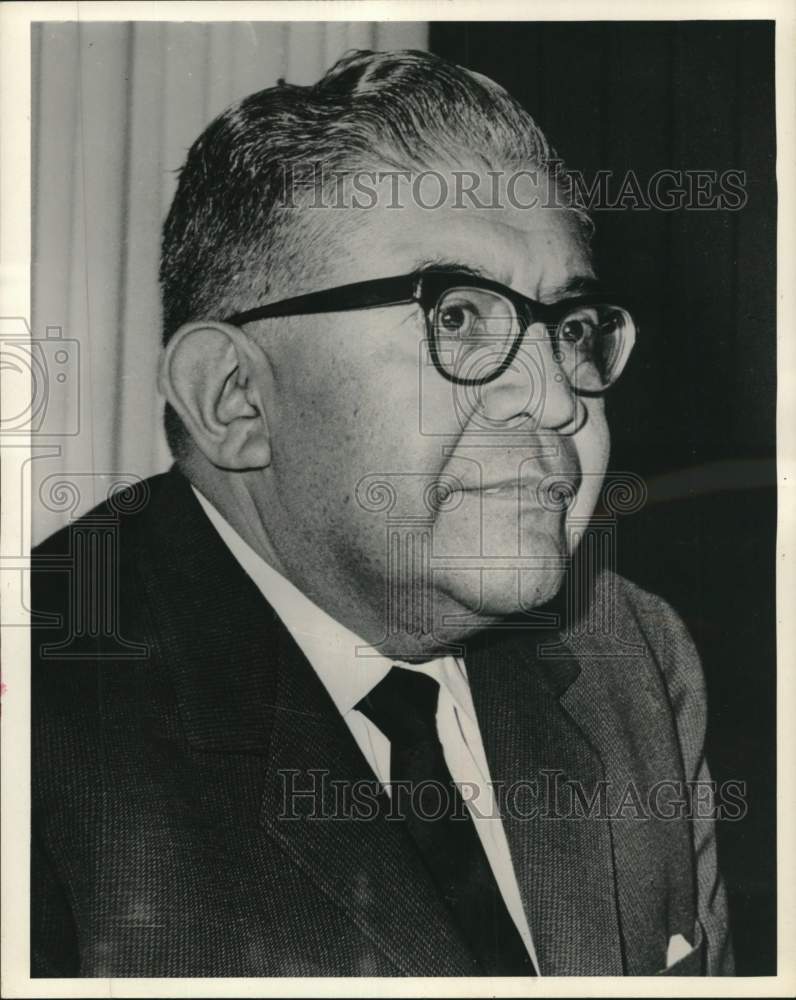 1966 Press Photo Antonio Carrillo Flores, Mexican foreign secretary - hca78209