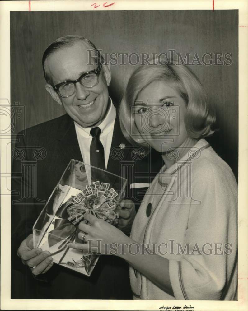 1962 Press Photo Mrs. Scott Carpenter named First Lady of Christmas Seals