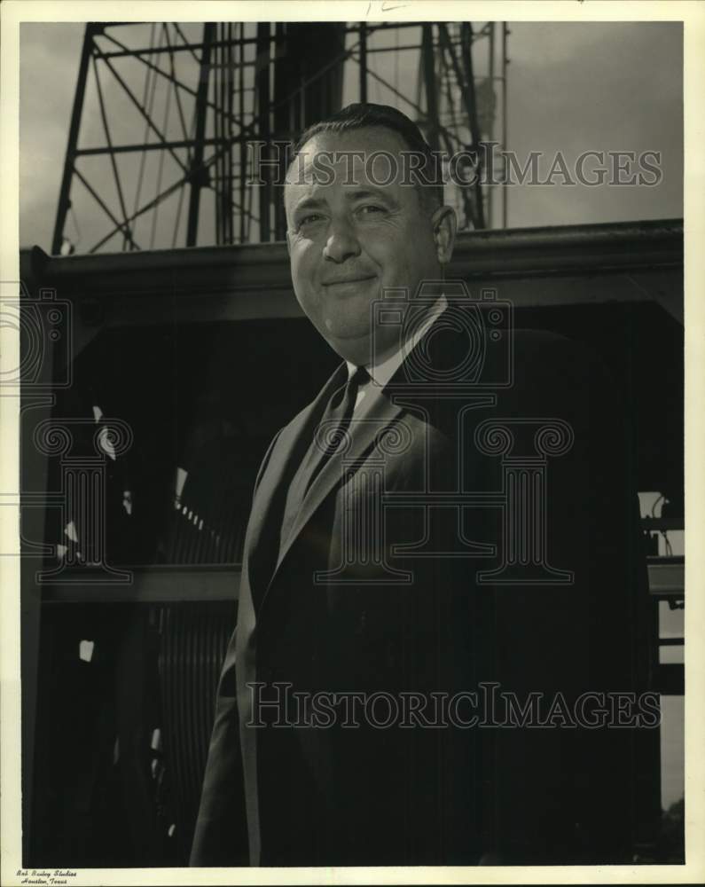 1967 Press Photo Campbell M. Carothers of Brown Equipment & Service Tools, Inc.