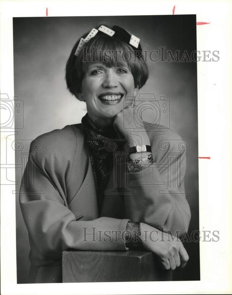 1989 Press Photo Actress Camilla Carr - hca78456- Historic Images