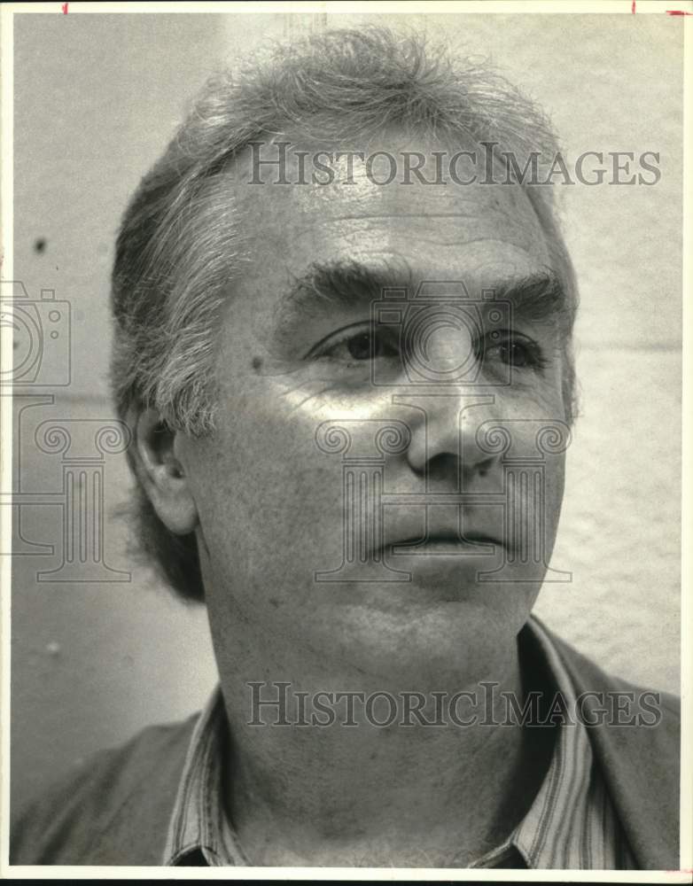 1988 Press Photo Thomas Bullard, Director at Alley Theatre, Houston, Texas- Historic Images