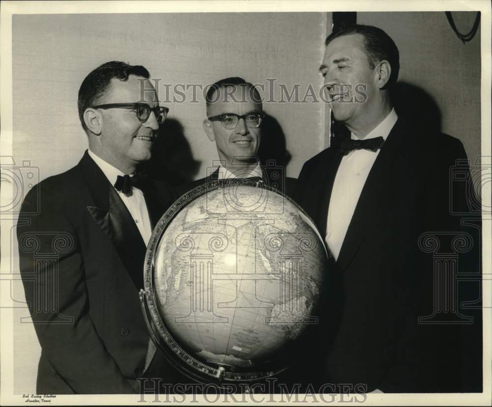 1961 Press Photo Honorees at International Fair Scholarship Ball, Houston