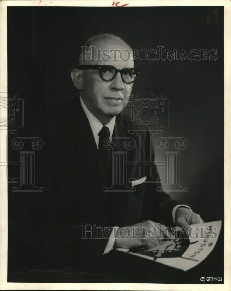 1959 Press Photo Alva Carlton of Houston - hca79110