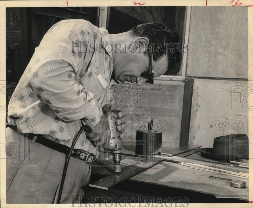 1962 Press Photo Reverend Samuel Calderon, McAshan Methodist Church, Houston