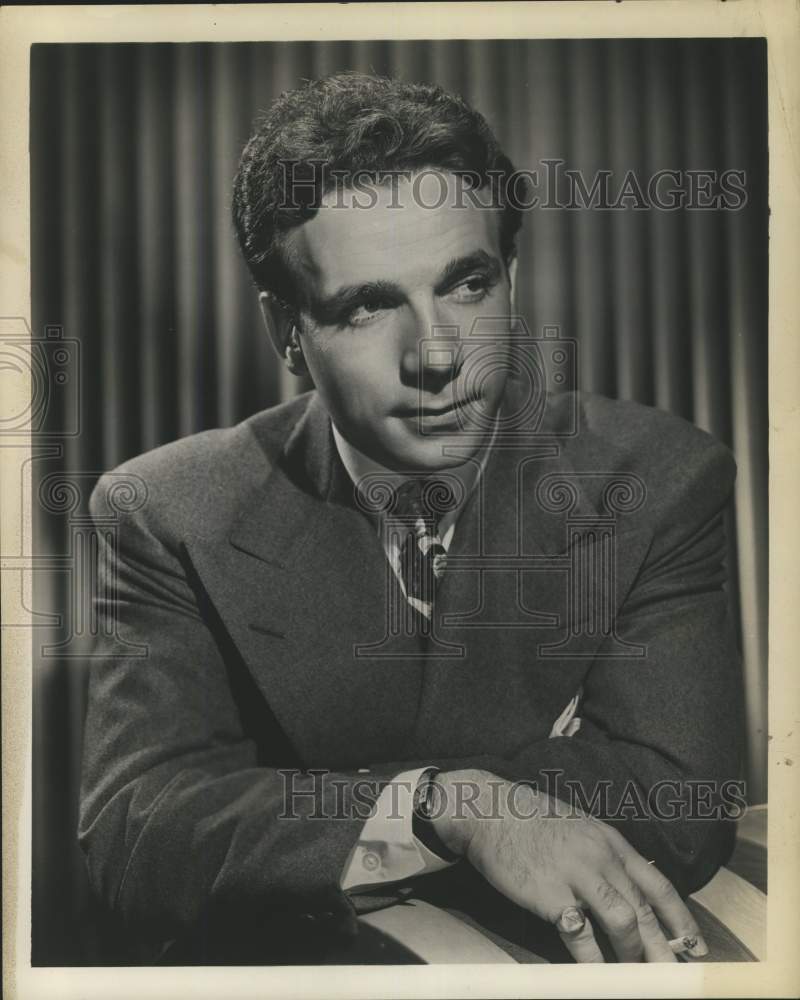 1947 Press Photo Dane Clark - hca79256