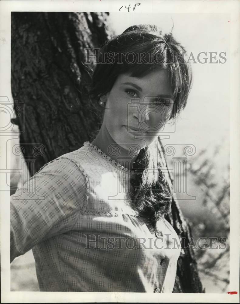 1978 Press Photo Actress Susan Clark in TV movie, &quot;Something For a Lonely Man&quot;- Historic Images