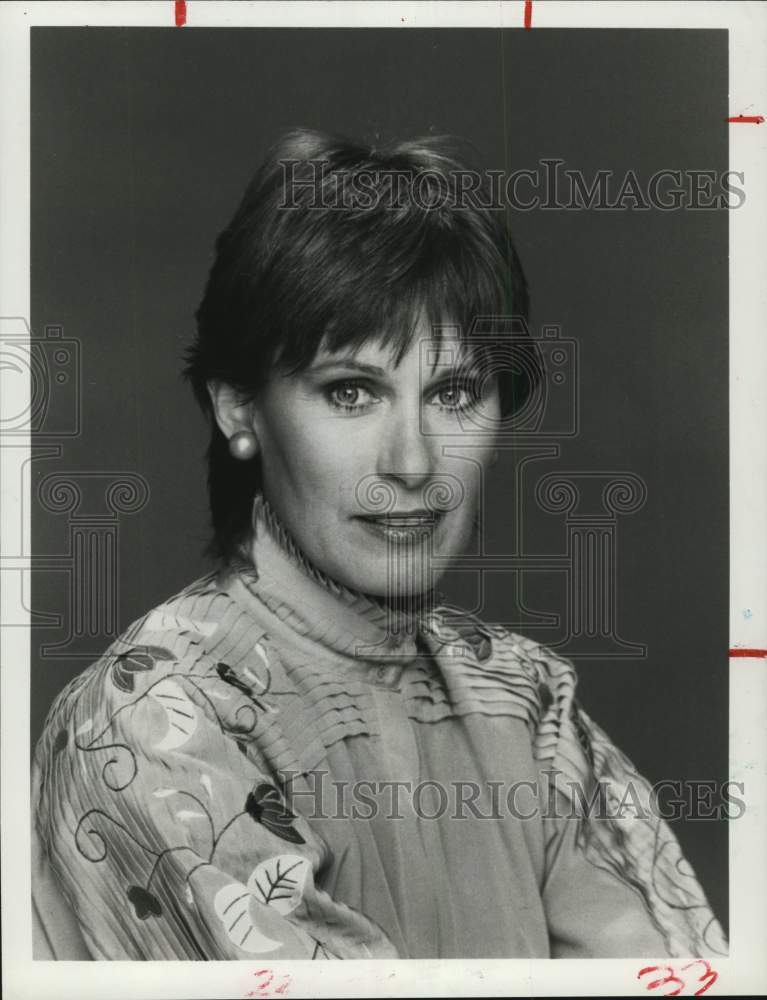 1983 Press Photo Actress Susan Clark - hca79616- Historic Images