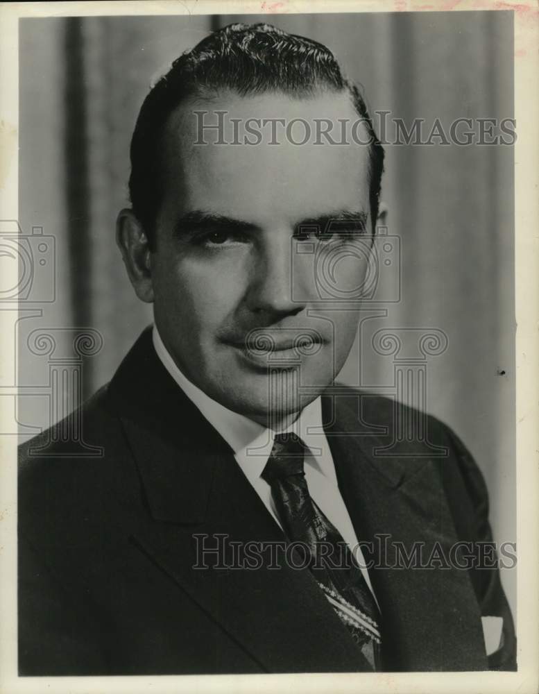 1956 Press Photo Frank G. Clement, Governor of Tennessee - hca79777