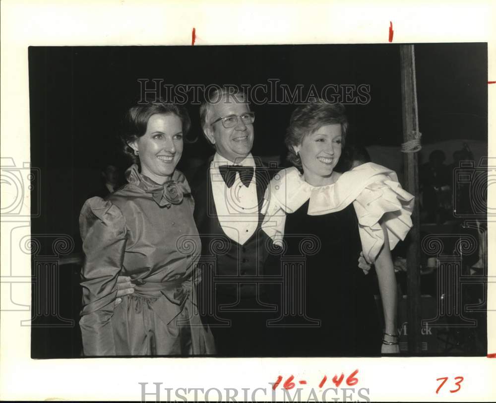 1981 Press Photo Houston Civic leader Robert Cizik &amp; party planner Cece Fowler- Historic Images