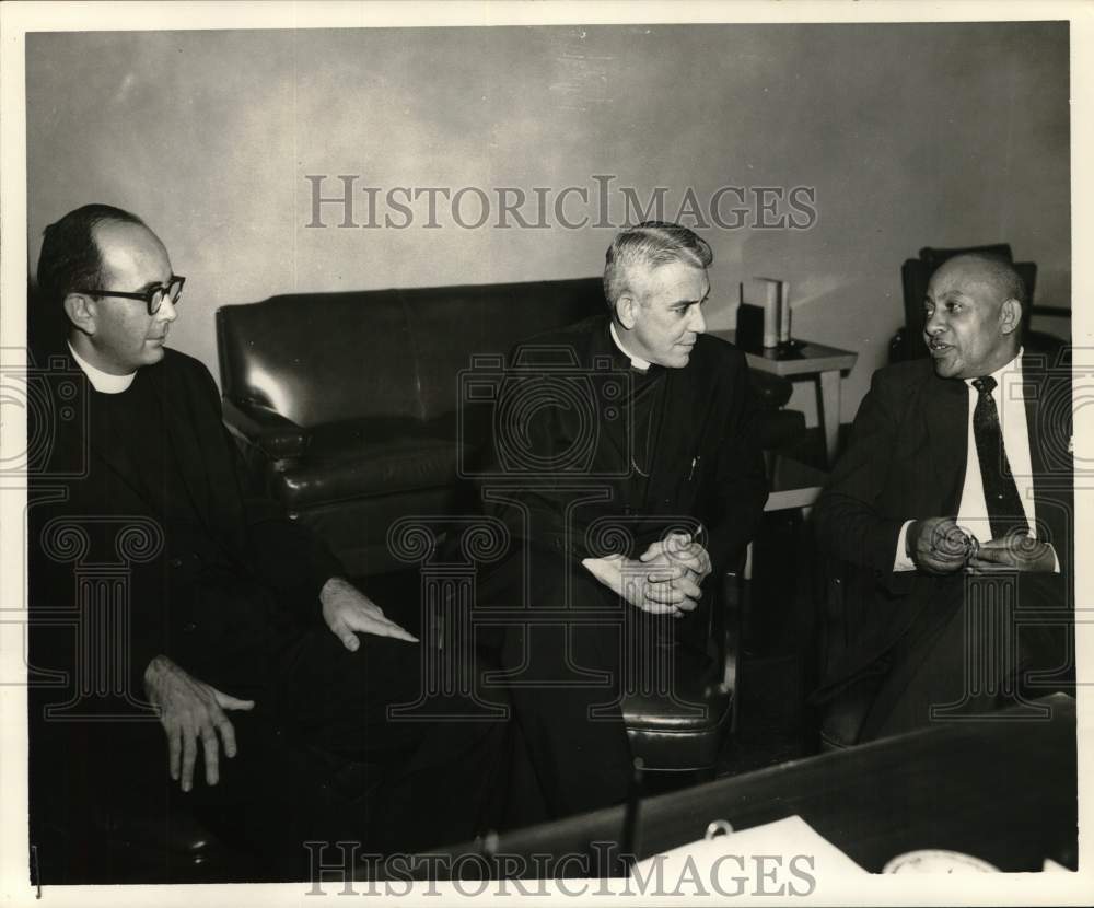 1959 Press Photo Rt. Reverend James P. Clements at Southern University