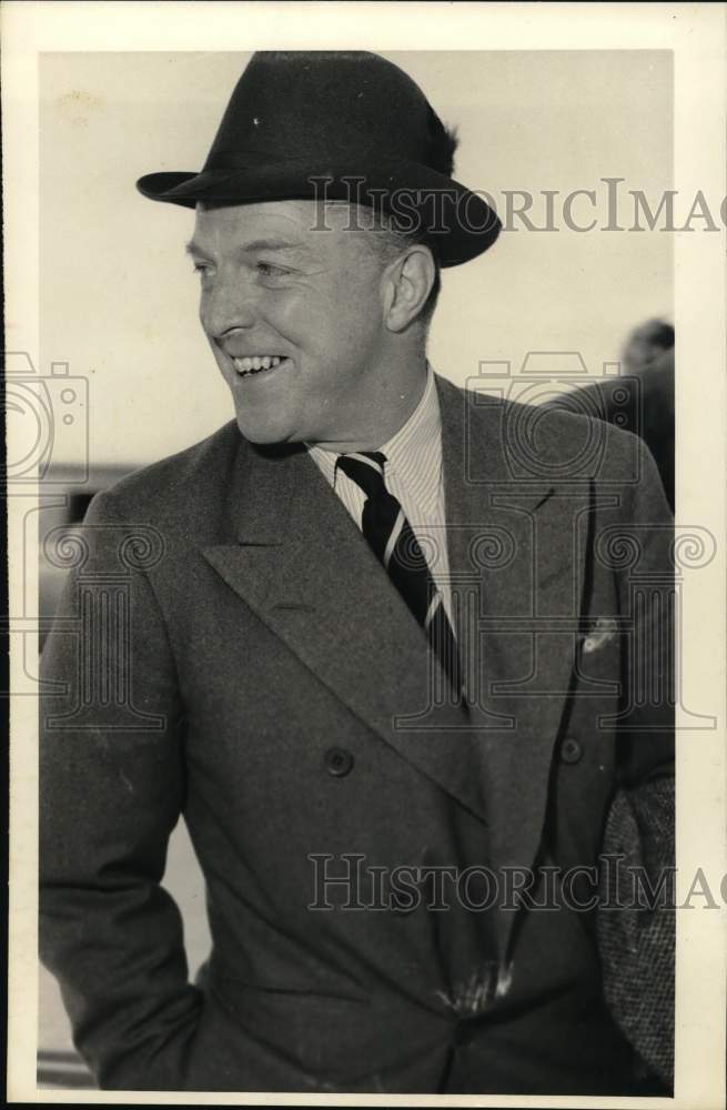 1958 Press Photo British Ambassador, Sir Harold A. Caccia - hca80323
