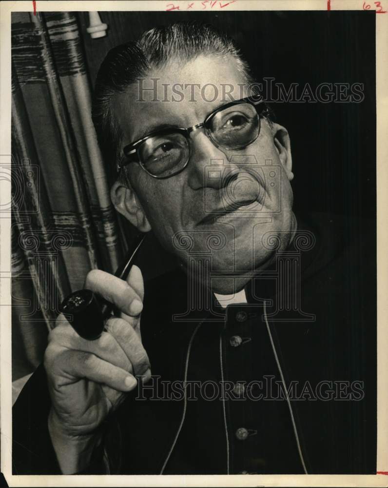1968 Press Photo Bishop-Elect Monsignor John J. Cassata - hca80411