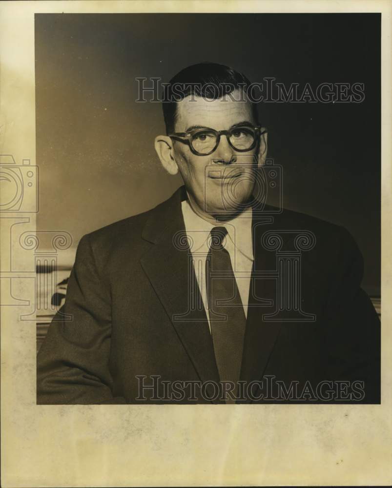 1955 Press Photo County Commissioner W. Kyle Chapman - hca80796
