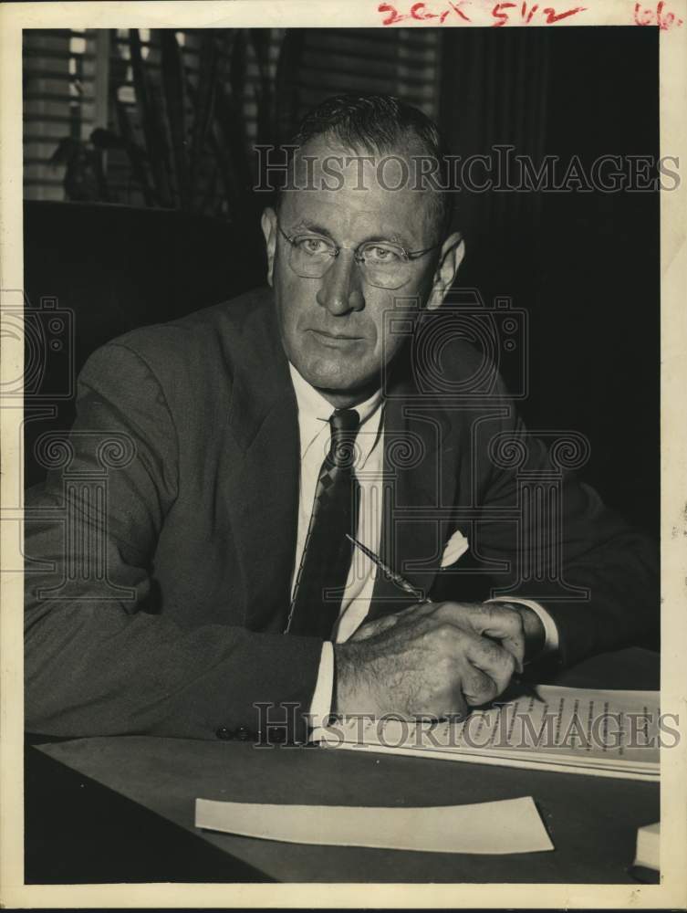 1957 Press Photo Ben Connally federal court judge. - hca80984