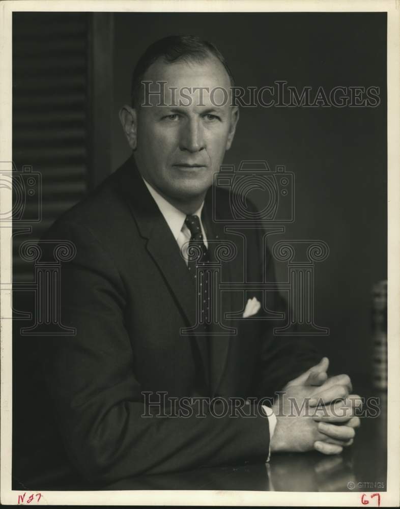 1958 Press Photo Federal Judge Ben C. Connally - hca80986