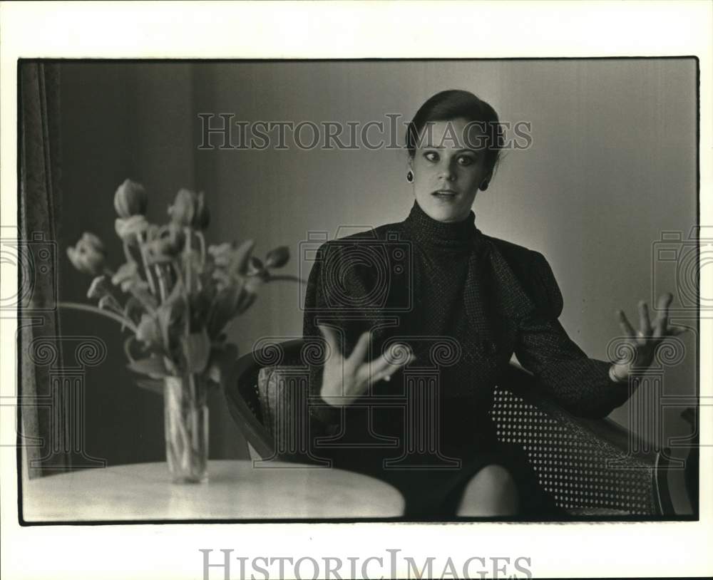 1985 Press Photo Houston-Ballerina, Merrill Ashley - hca81595- Historic Images