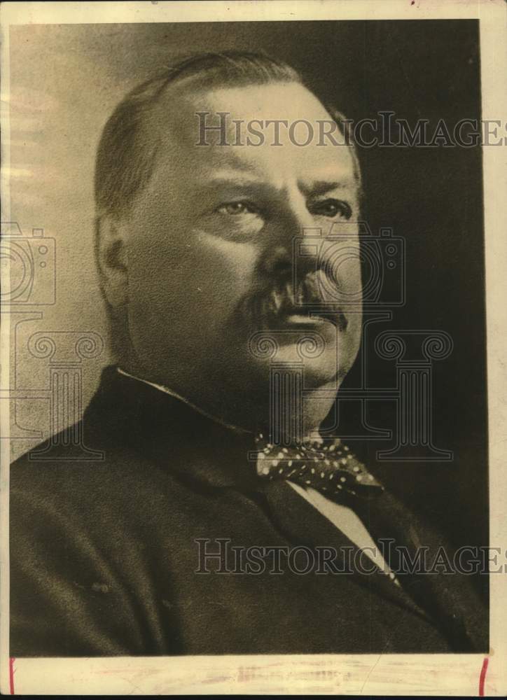 1933 Press Photo Grover Cleveland, 22nd and 24th President - hca81847