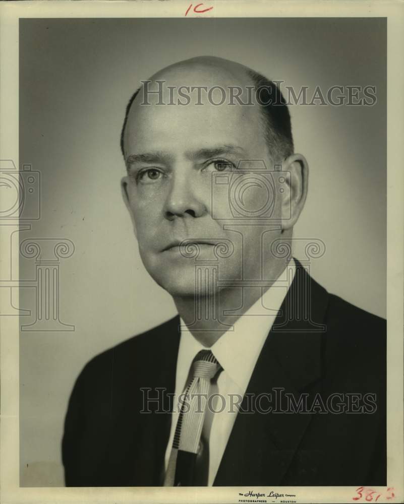 1955 Press Photo J.B. Cookenboo, Vice President of Houston Natural Gas Corp.