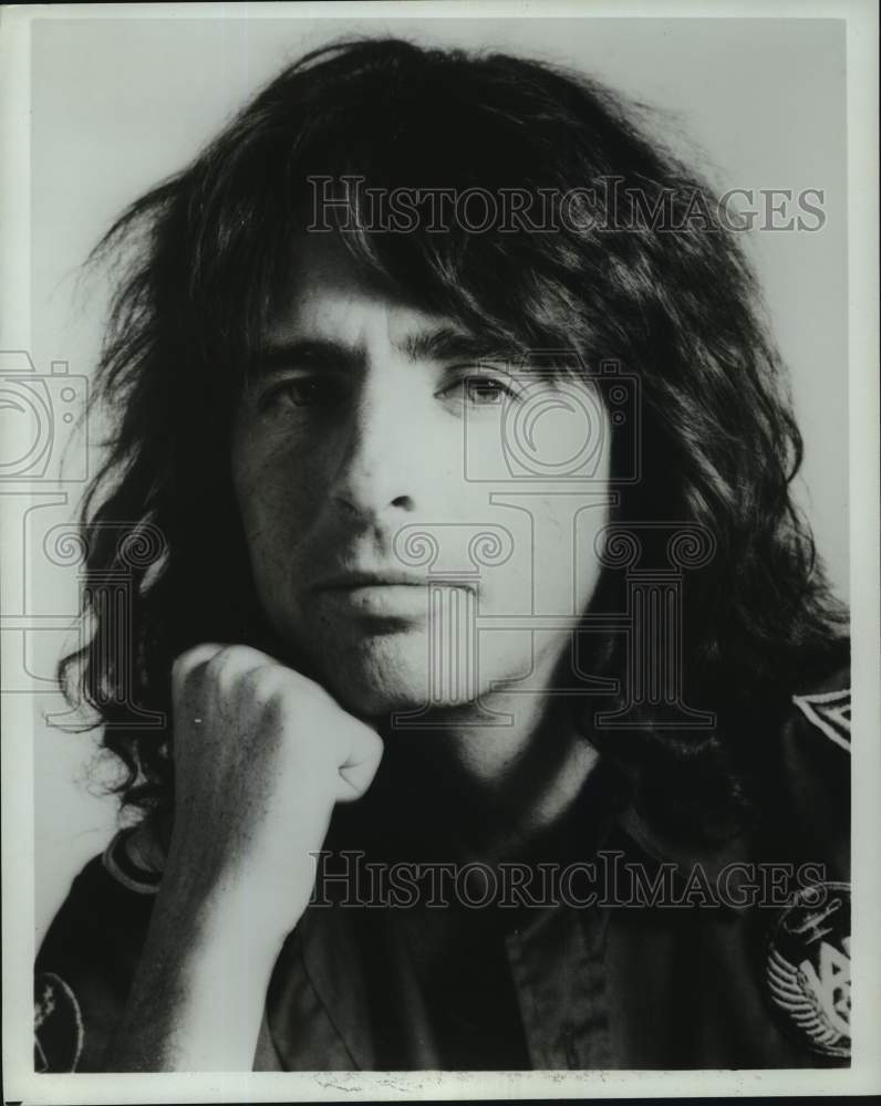 1978 Press Photo Singer Alice Cooper without make-up - hca82236- Historic Images