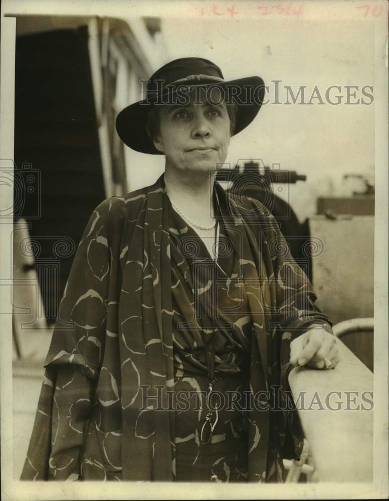 1936 Press Photo Mrs. Calvin Coolidge, Widow of Late President - hca82350
