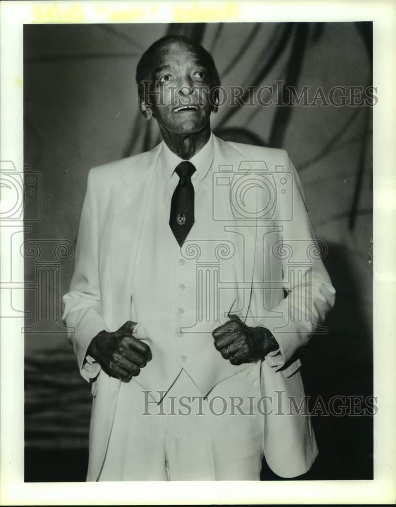 1991 Press Photo Former tap dancer, Charles &quot;Honi&quot; Coles - hca82672- Historic Images