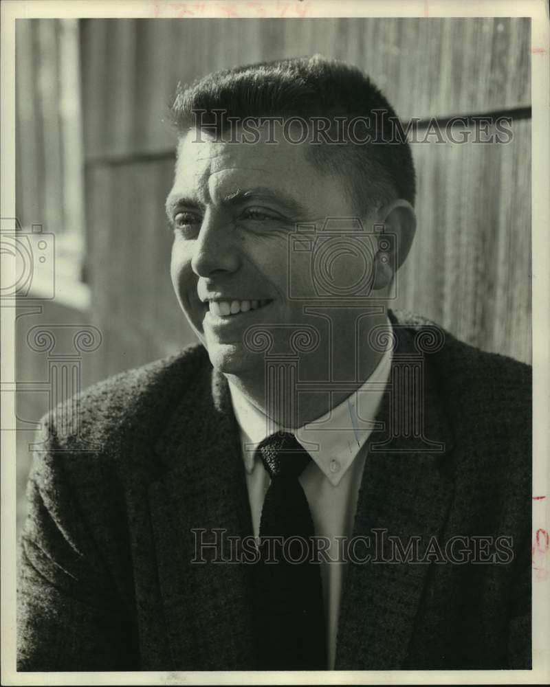 1957 Press Photo Lowell Collins, Museum Art School head - hca82761