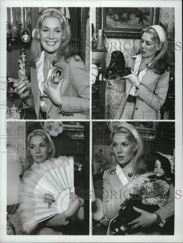 1987 Press Photo Various poses of actress Jacqueline Courtney - hca84310- Historic Images