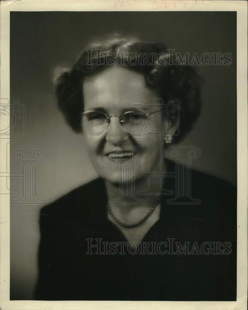 1950 Press Photo Marian Cumming, Author, Houston, Texas - hca84368