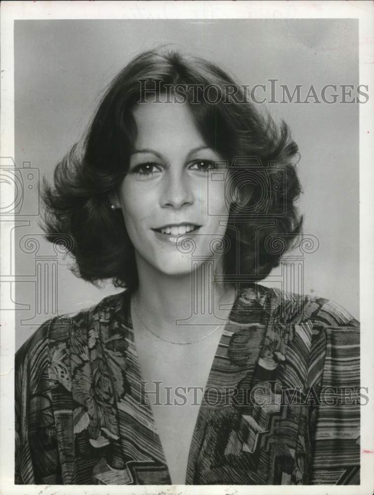 1977 Press Photo Actress Jamie Lee Curtis - hca84637- Historic Images