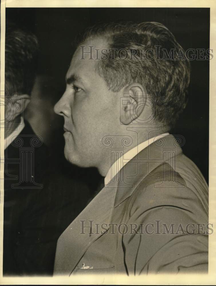1937 Press Photo Thomas G. Corcoran, counsel for Reconstruction Finance Corp.