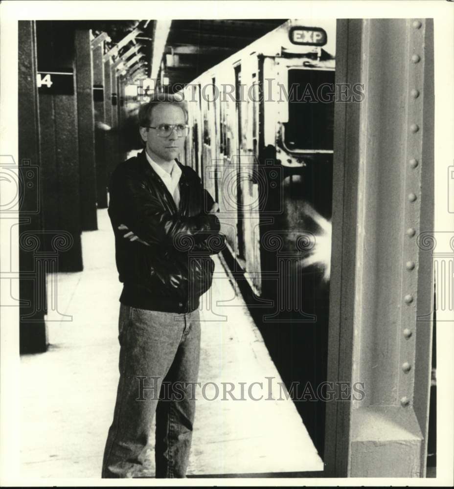 Press Photo Actor Peter Crombie - hca84924- Historic Images