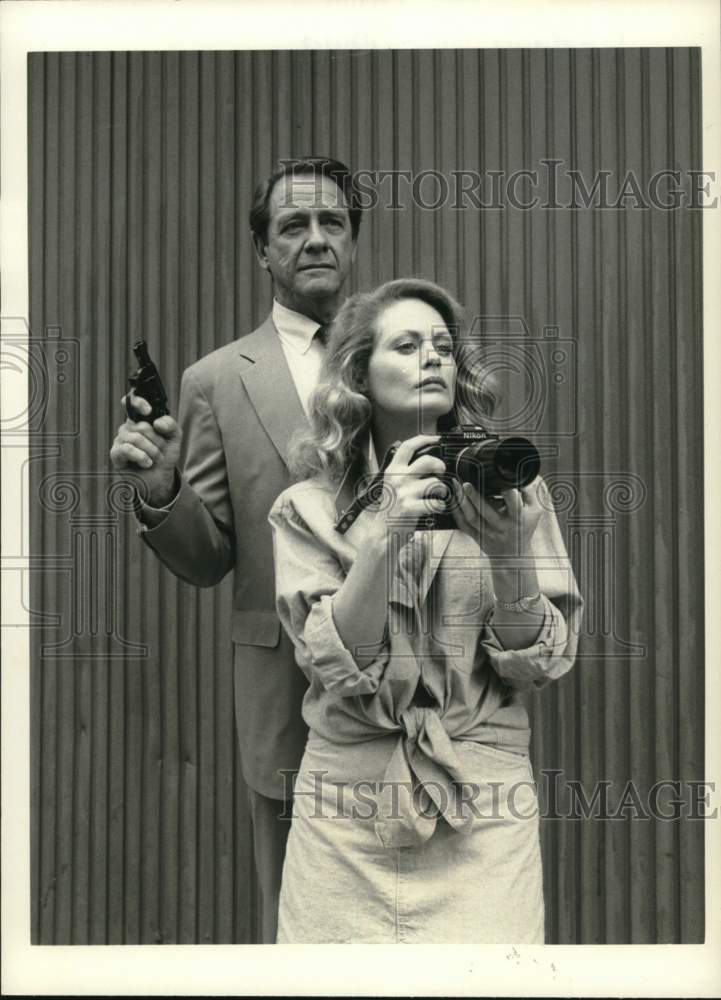 1985 Press Photo Actor Richard Crenna - hca84955- Historic Images