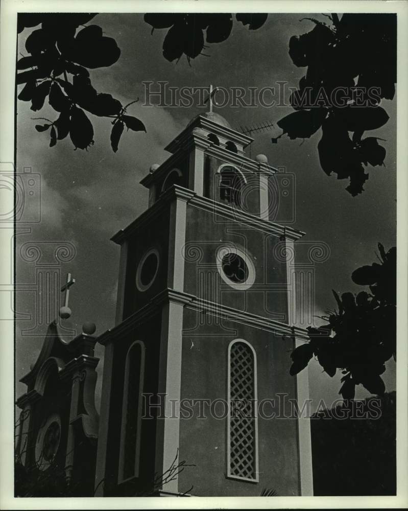 1967 Press Photo Macuto, Venezuela-Church tower. - hca84971