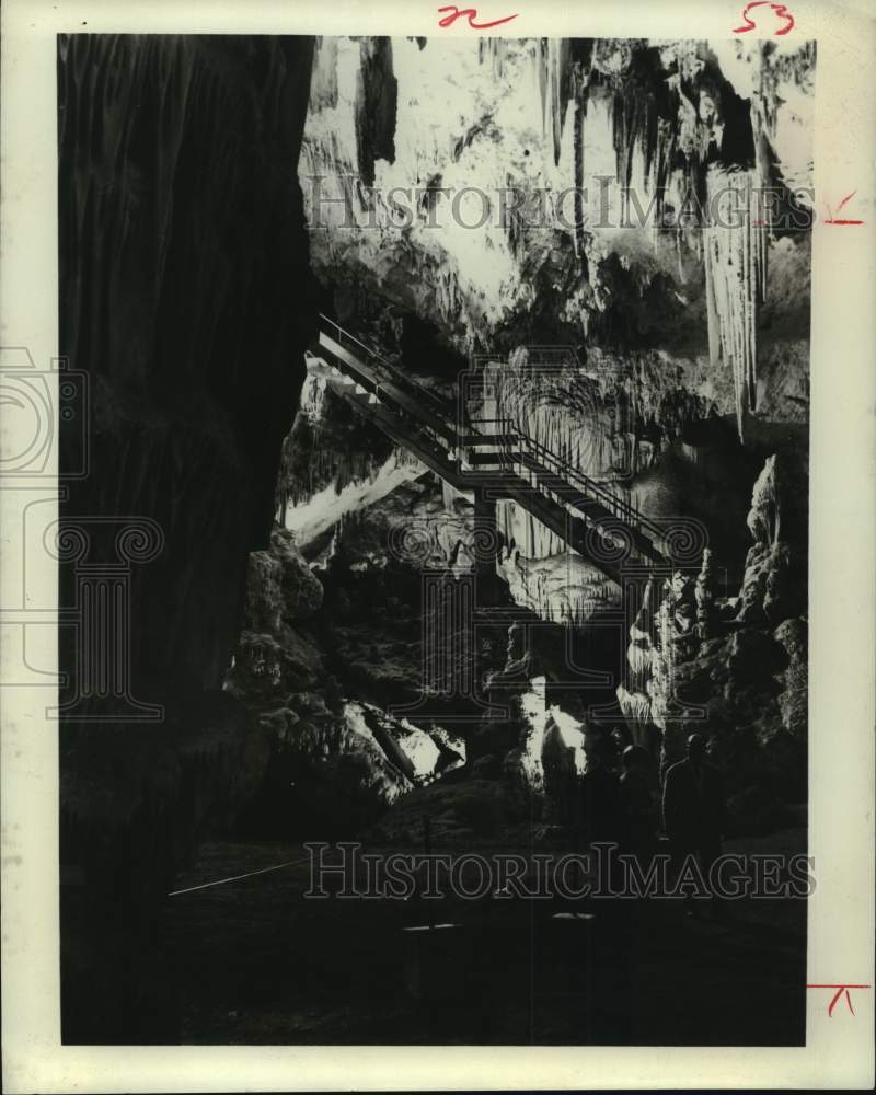 1969 Press Photo Cueva de Neria, Grotto in Spain - hca85007