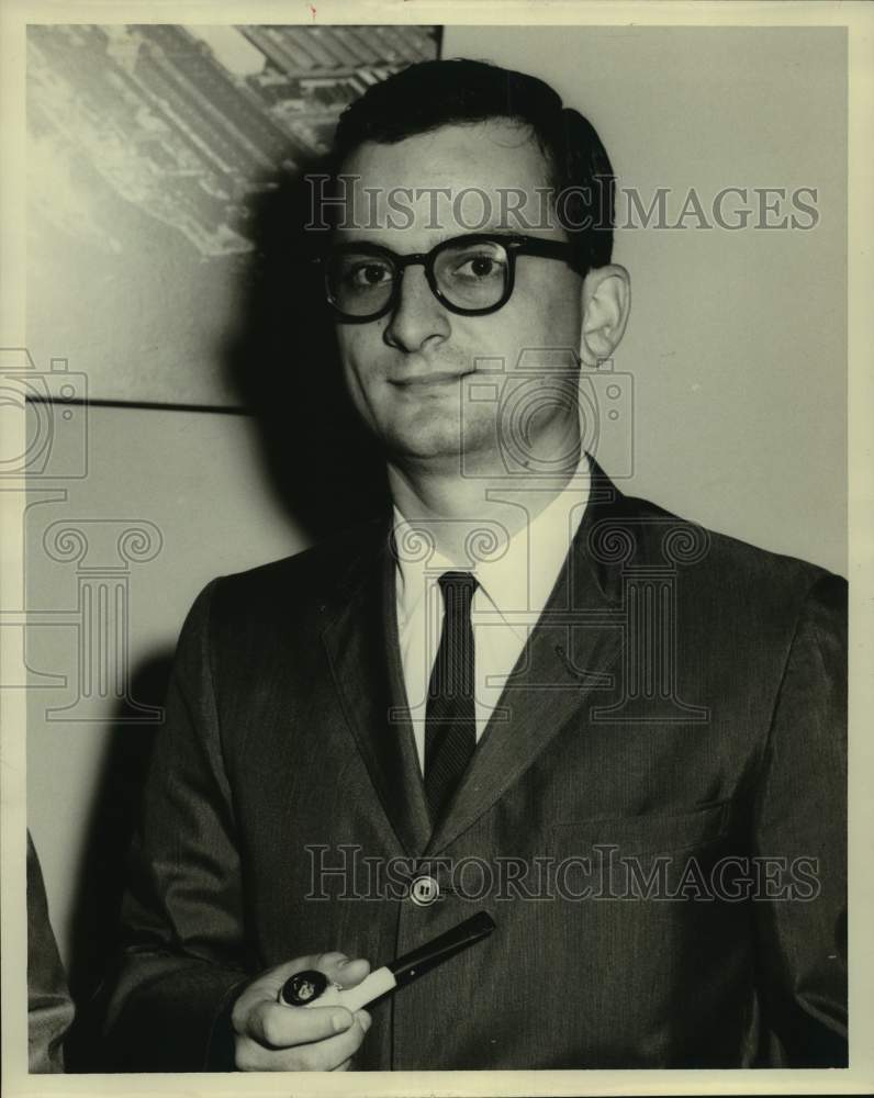 1961 Press Photo Robert N. Turner New Belgium Consulate General Aide for Texas