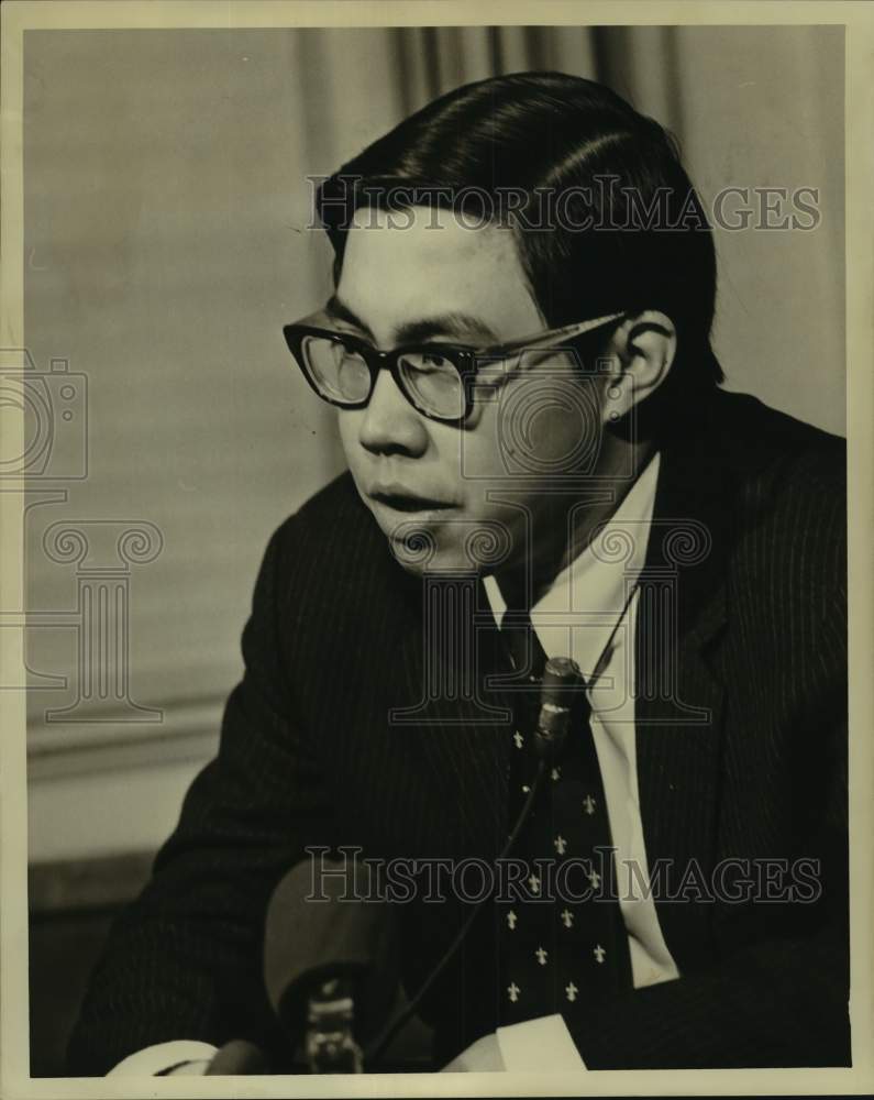 1969 Press Photo Truong, son of South Vietnamese presidential candidate