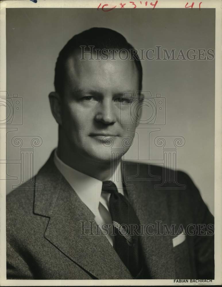 1957 Press Photo C.W. Cook is Vice President of General Foods Corporation
