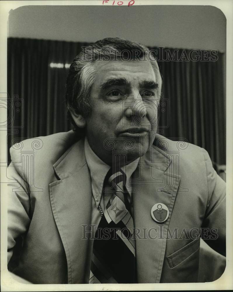1975 Press Photo Richard Trelease, Bishop of the Diocese of Rio Grande.