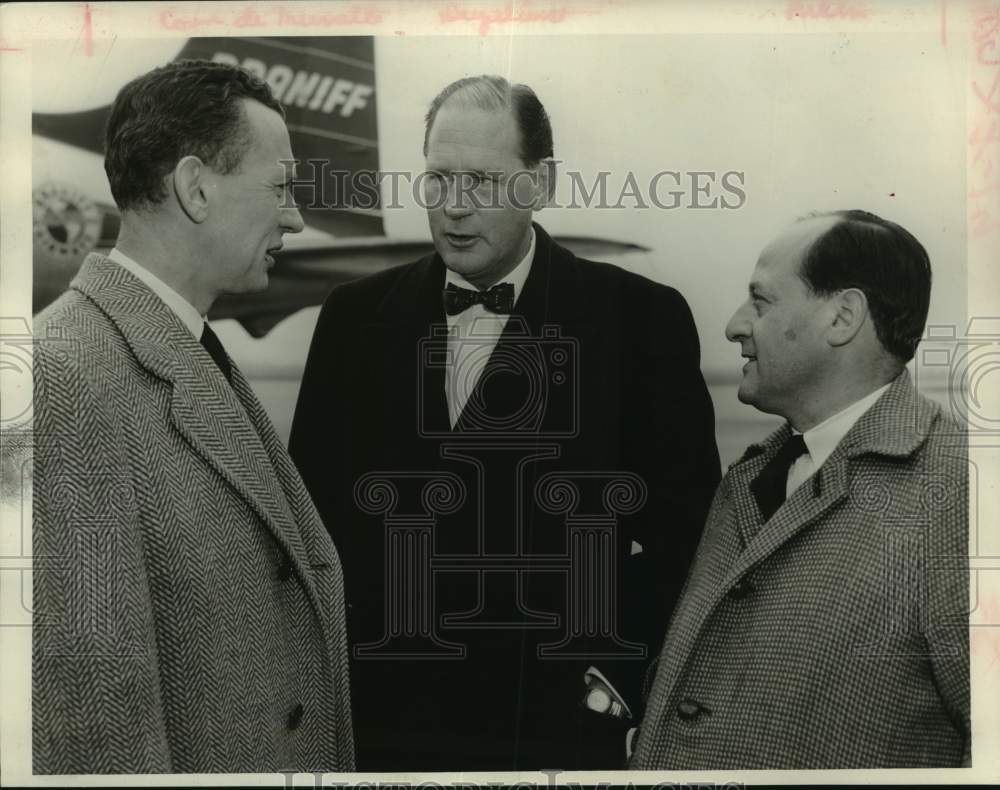1956 Press Photo Maurice Couve de Murville, Ambassador of France - hca86210
