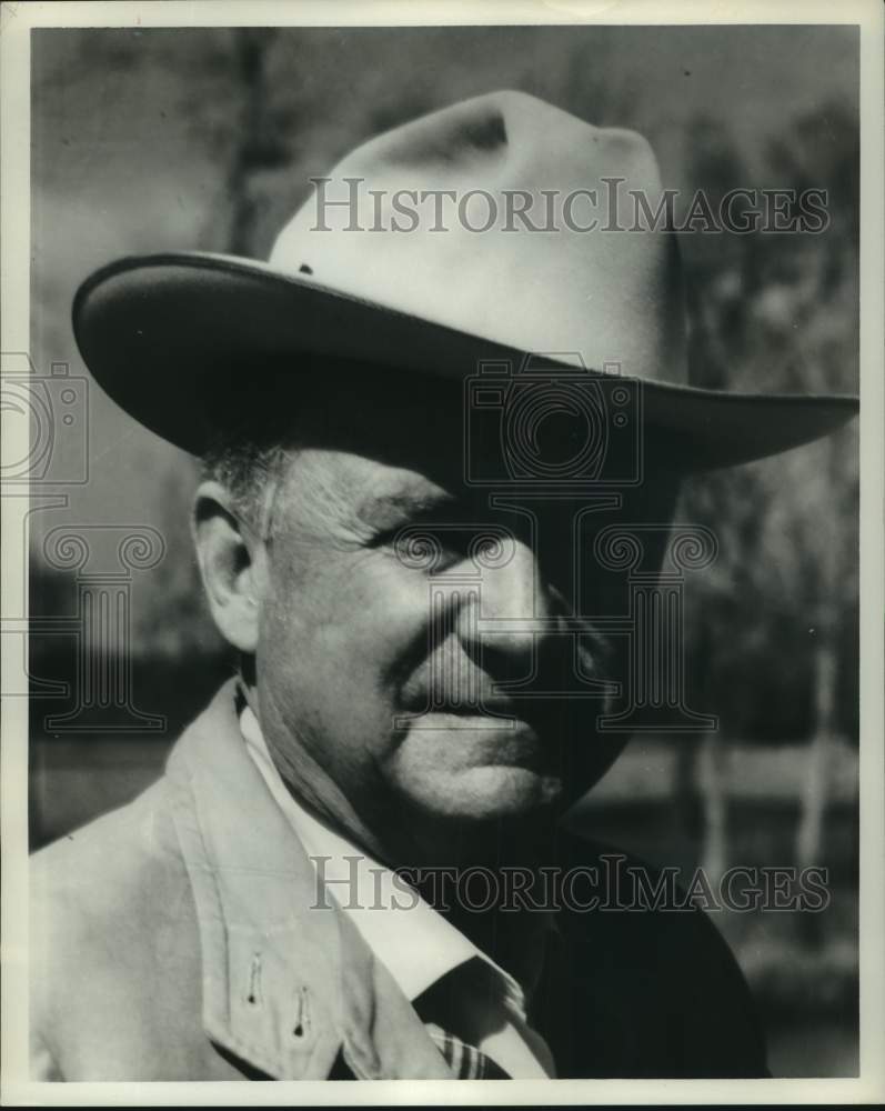1969 Press Photo Texas Governor Price Daniel. - hca86752