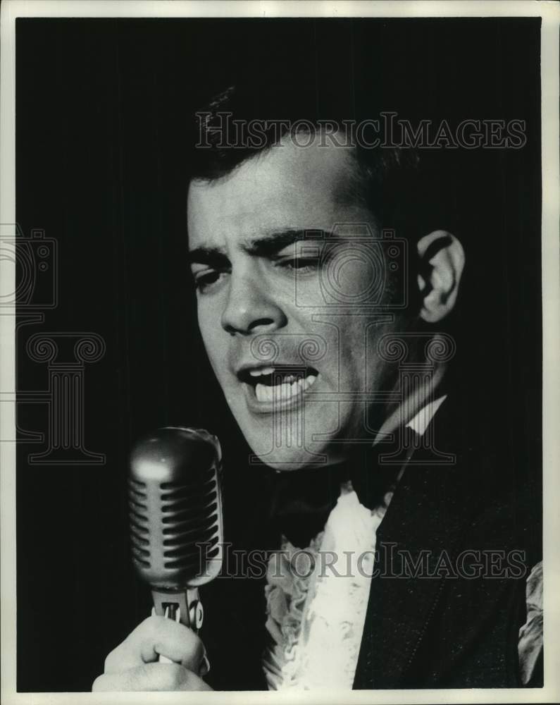 1968 Press Photo Singer Ronnie David in Houston, Texas - hca87339