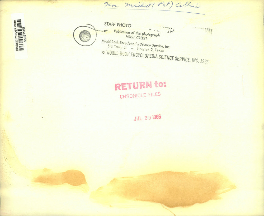 1966 Press Photo Astronaut's Wife Mrs. Michael Pat Collins - hca87968