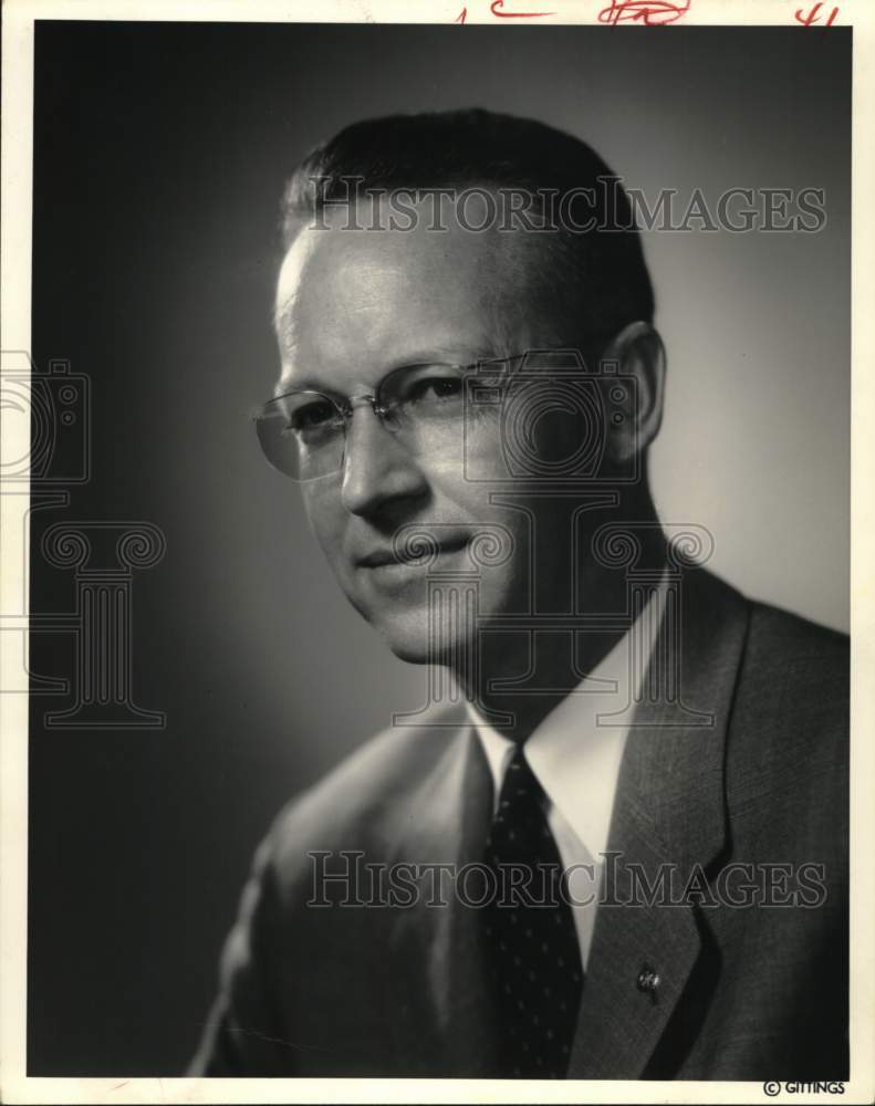 1968 Press Photo Milton E. Eliot, Mosher Steel Co. president - hca90431- Historic Images