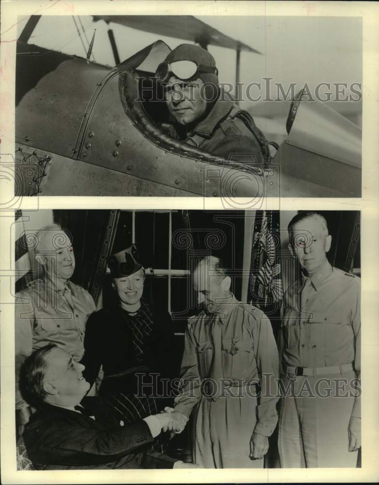 1922 Press Photo Pilot James H. Doolittle set speed record - hca91363