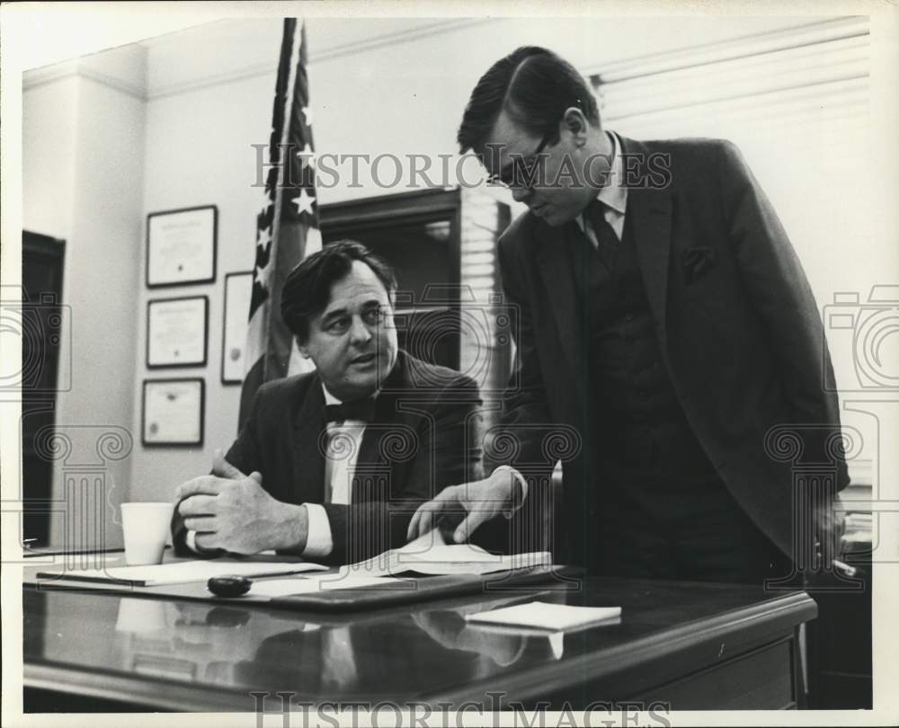 Press Photo State Representative Bob Eckhardt - hca92942- Historic Images