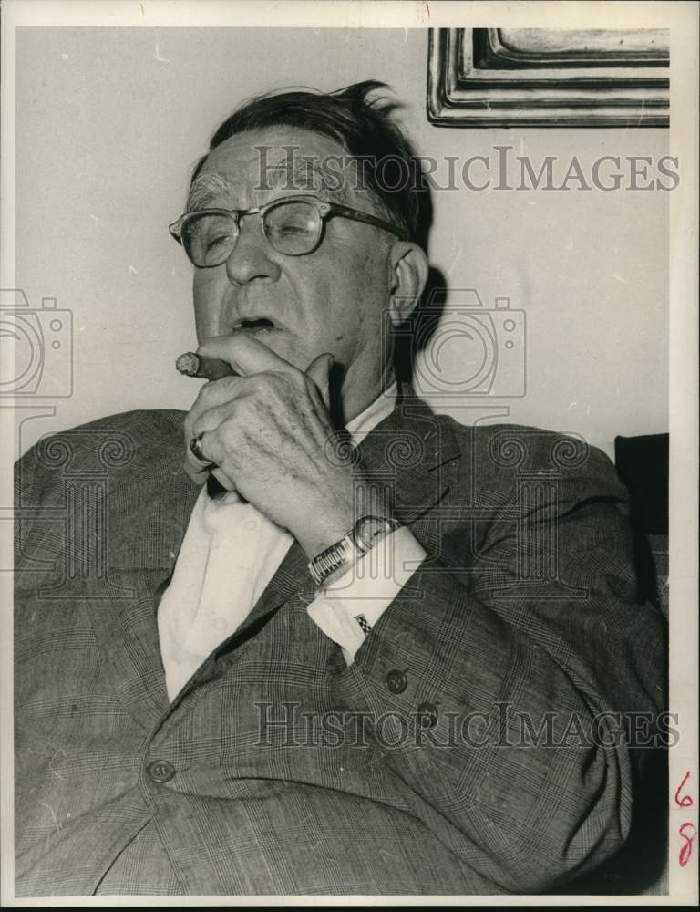 1960 Press Photo Branch Rickey with the Continental Baseball League. - hca99290- Historic Images